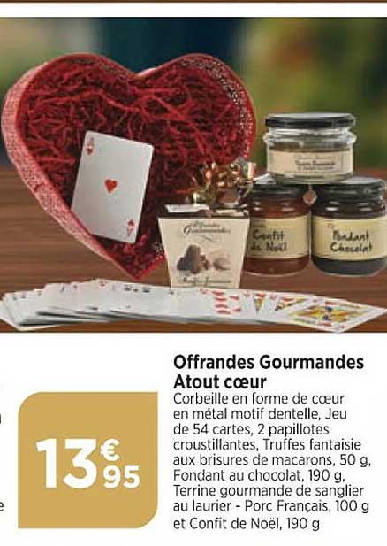 offrandes gourmandes atout cœur