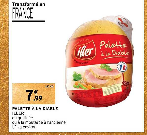 Palette à La Diable Iller