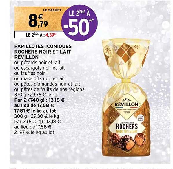 papillotes iconiques  rochers noir et lait  revillon