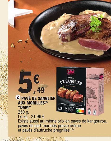 Pavé De Sanglier Aux Morilles "dam"