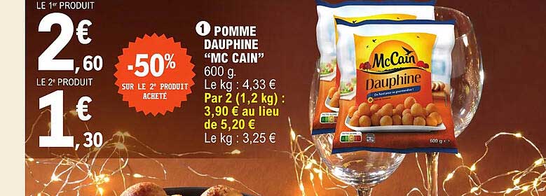 pomme dauphine "mc cain"