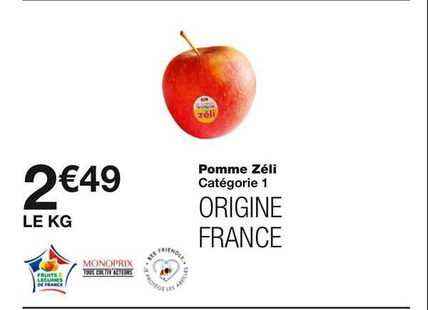pomme zéli