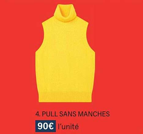 pull sans manches