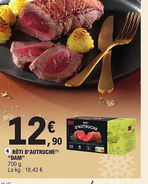 Rôti D'autruche "dam"