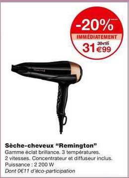 sêche-cheveux "remington"