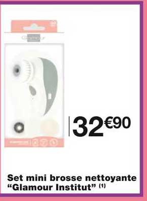 Set Mni Brosse Nettyante "glamour Institut"
