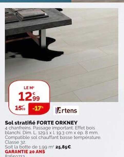 Sol Stratifié Forte Orkney