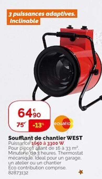 soufflant de chantier west