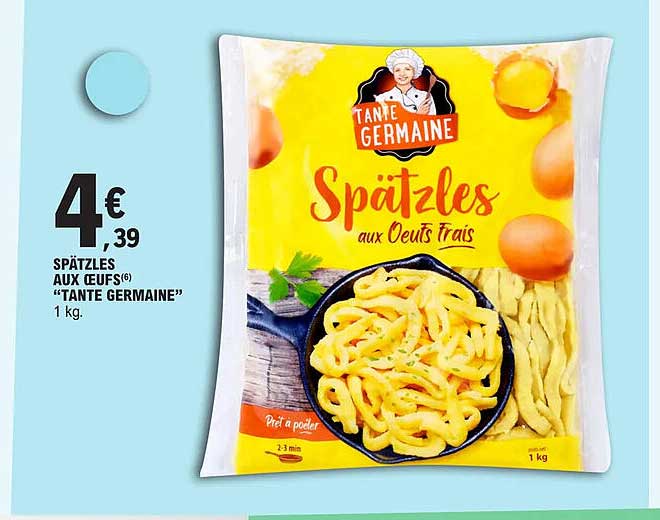 spätzles aux œufs "tante germaine"