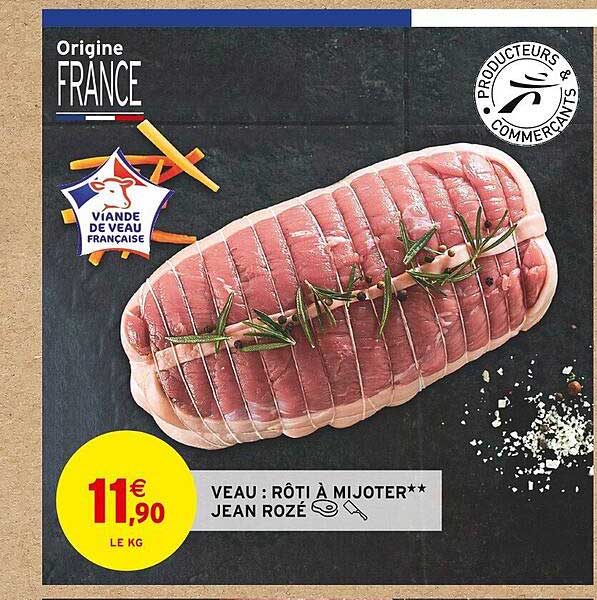 veau : rôti à mijoter jean rozé