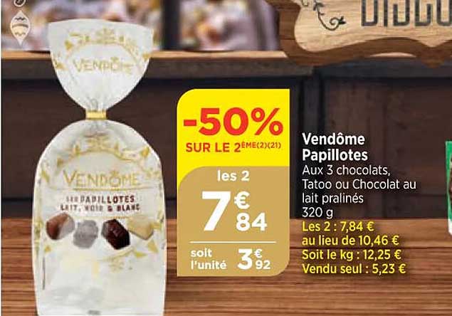 vendôme papillotes