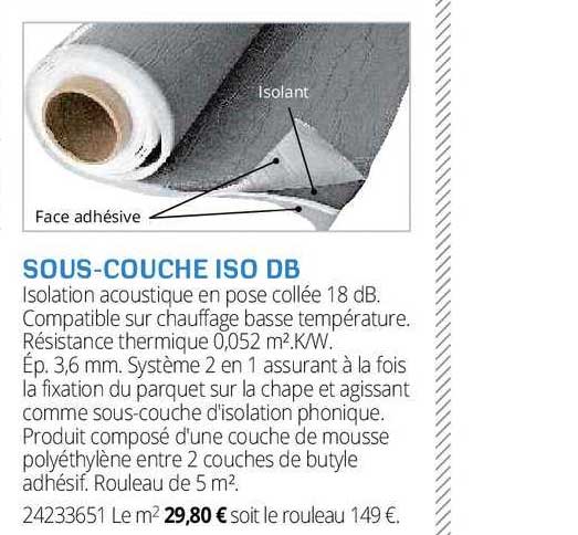 sous-couche iso db