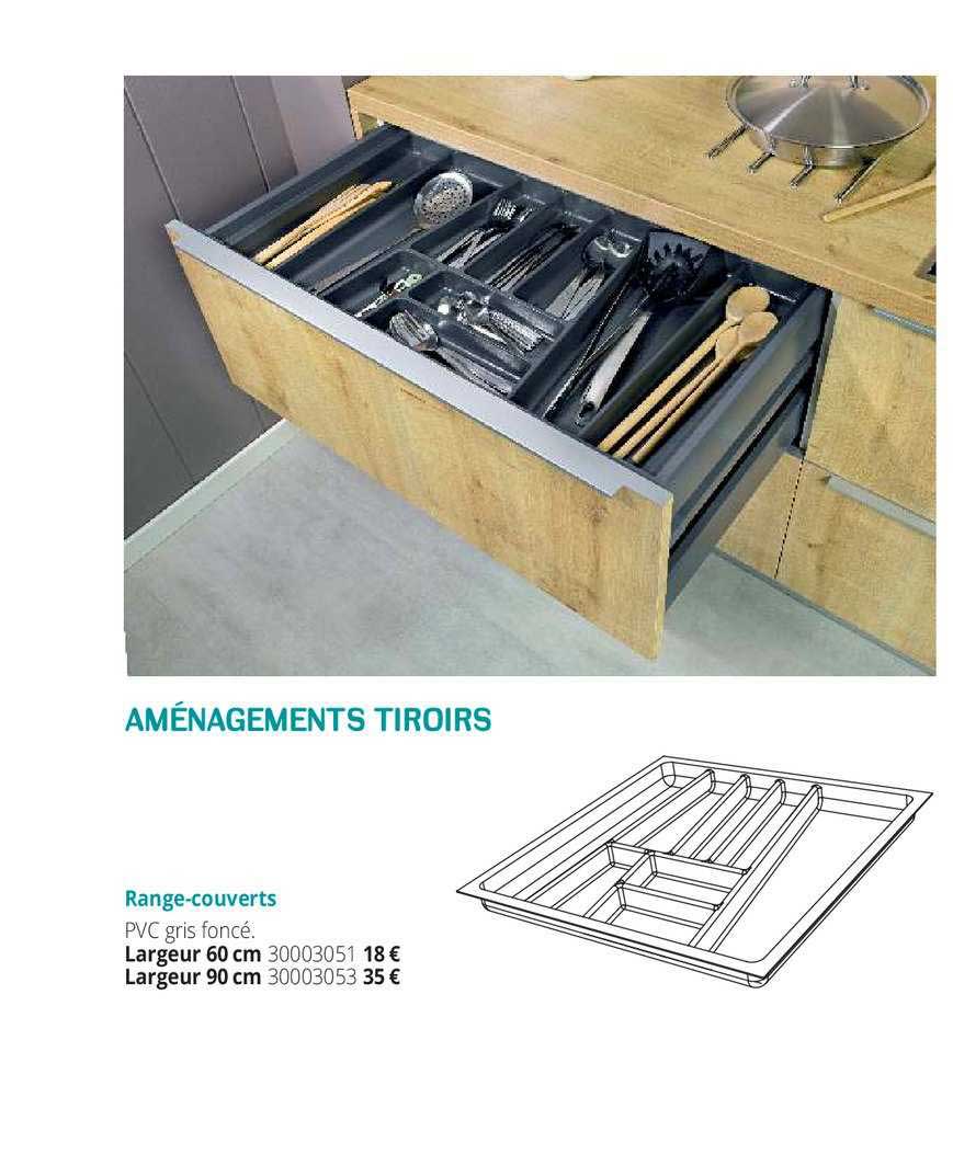 Aménagements Tiroirs : Range Couverts