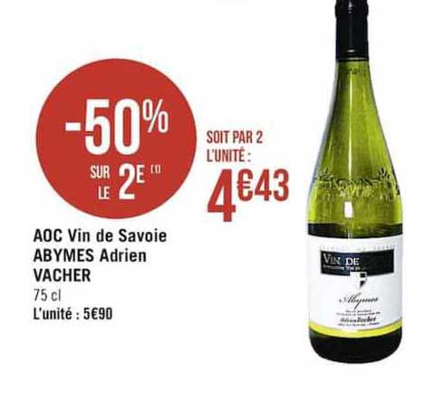 aoc vin de savoie abymes adrien vacher