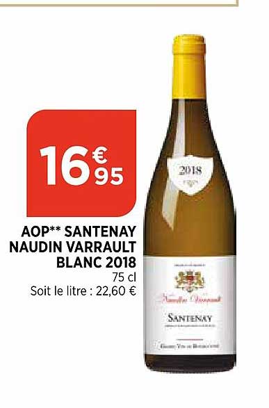aop santenay naudin varrault blanc 2018