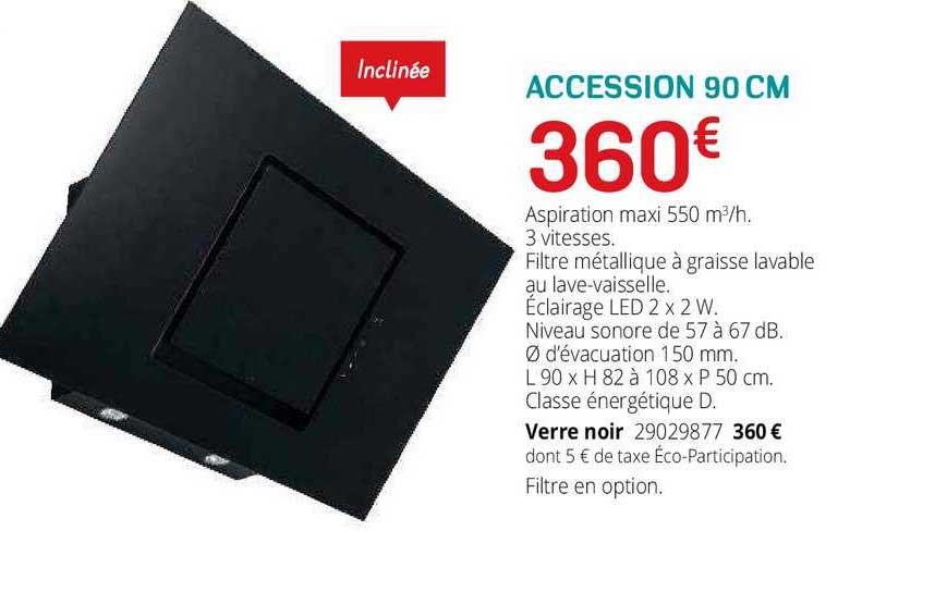 aspiration accession 90 cm