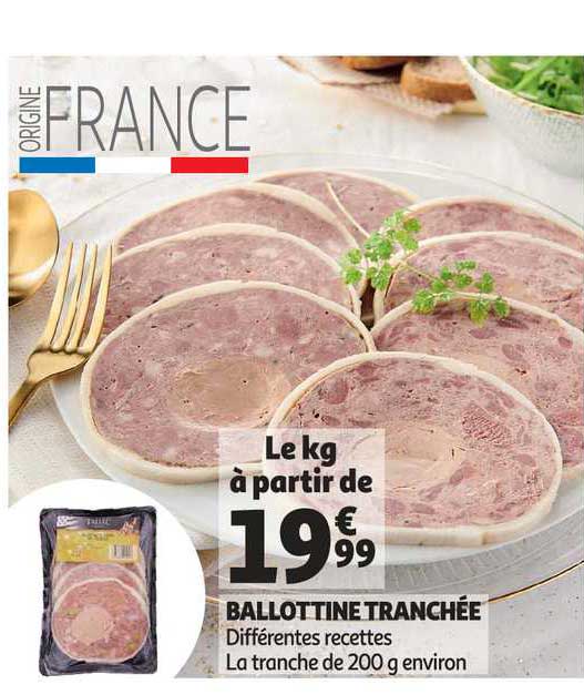 ballottine tranchée