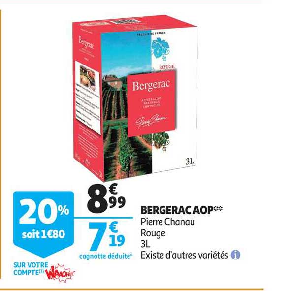 bergerac aop pierre chanau