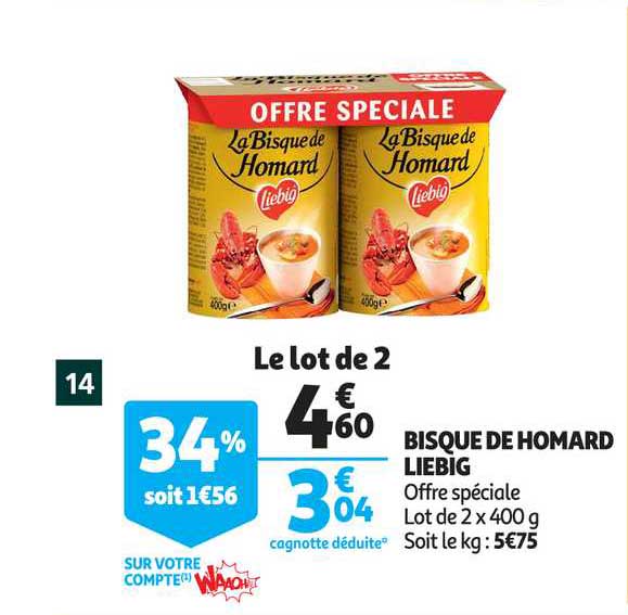 bisque de homard liebig