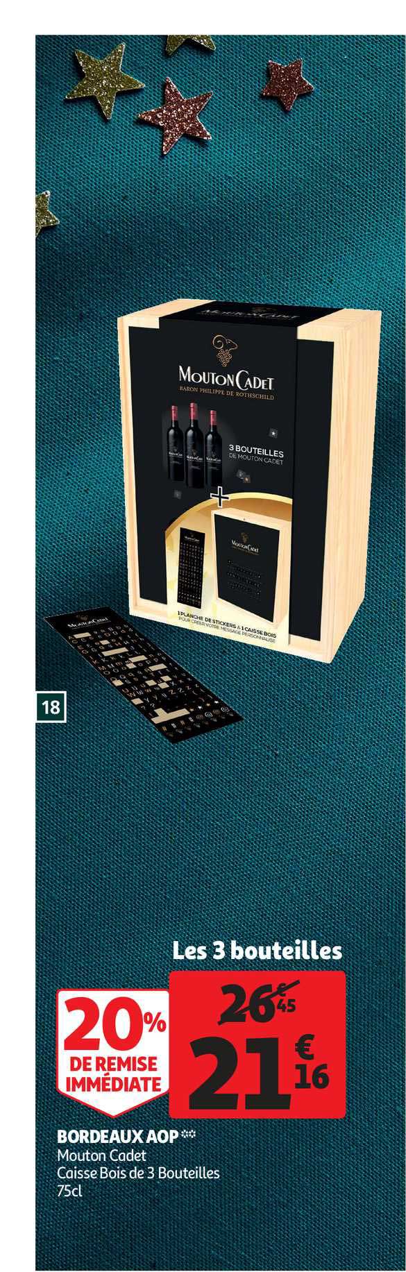 bordeaux aop mouton cadet