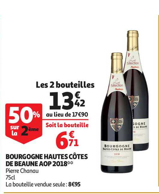 bourgogne hautes côtes de beaune aop 2018 pierre chanau