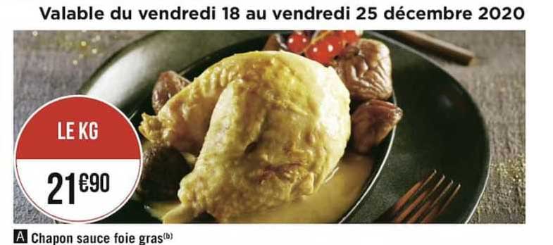 chapon sauce foie gras