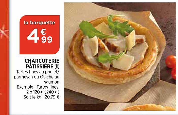 charcuterie pâtissière