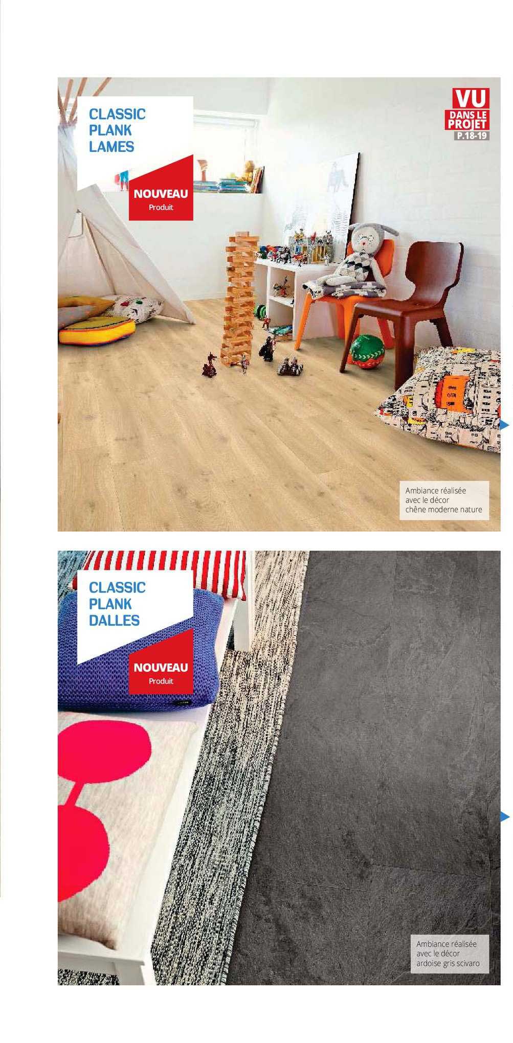 Classic Plank Lames, Classic Plank Dalles