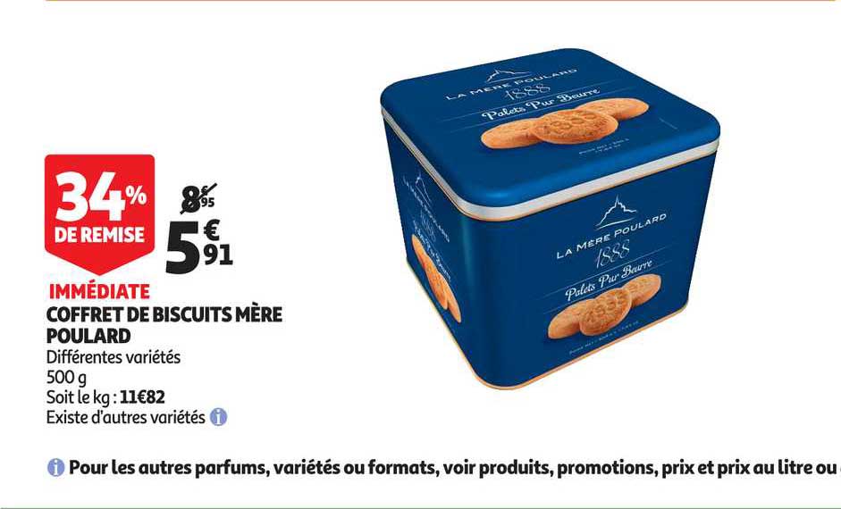 coffret de biscuits mère poulard