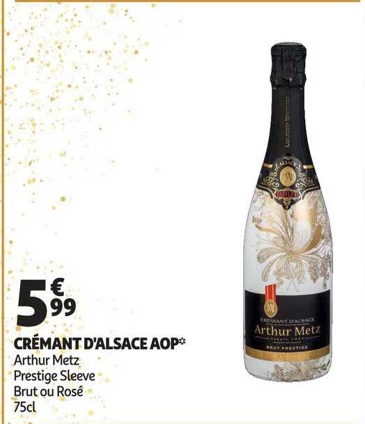crémant d'alsace aop arthur metz