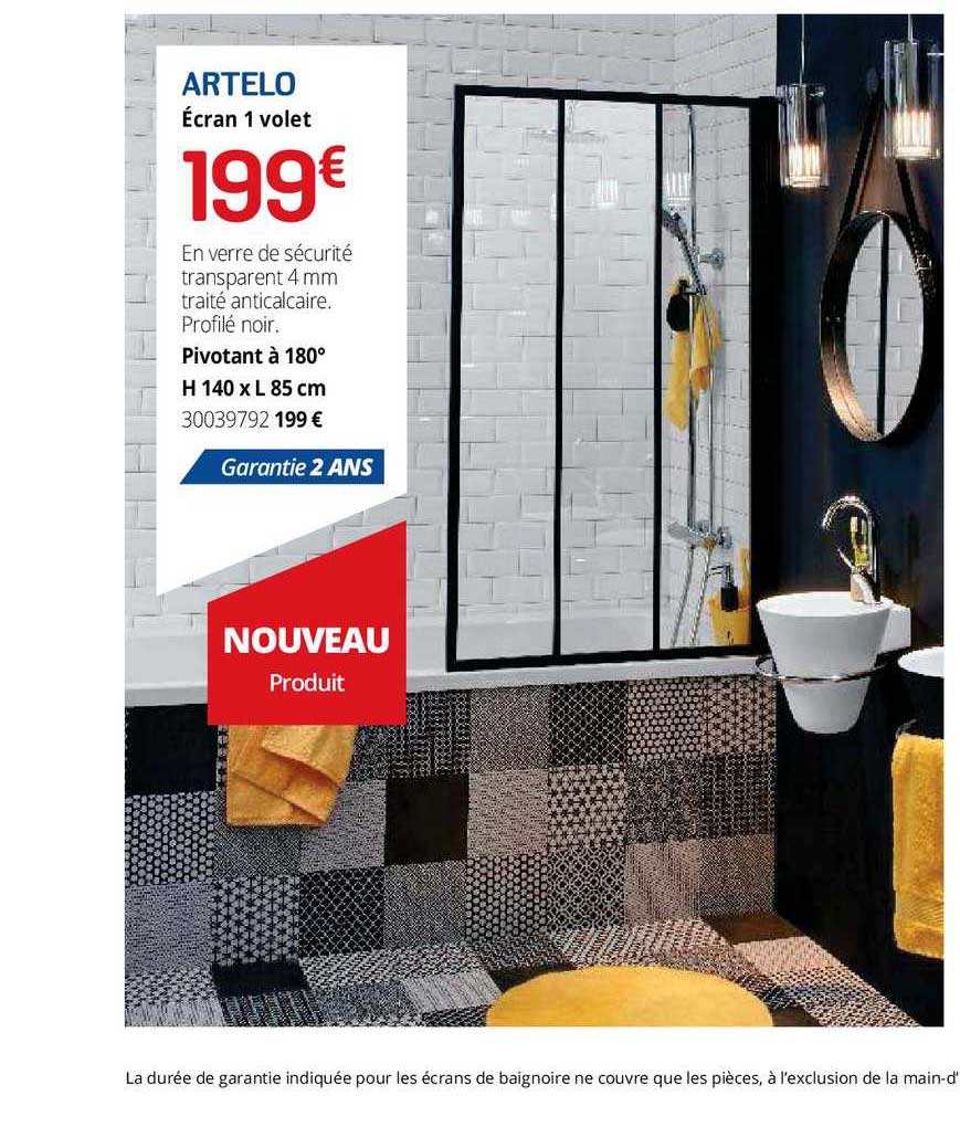 écran 1 Volet Artelo