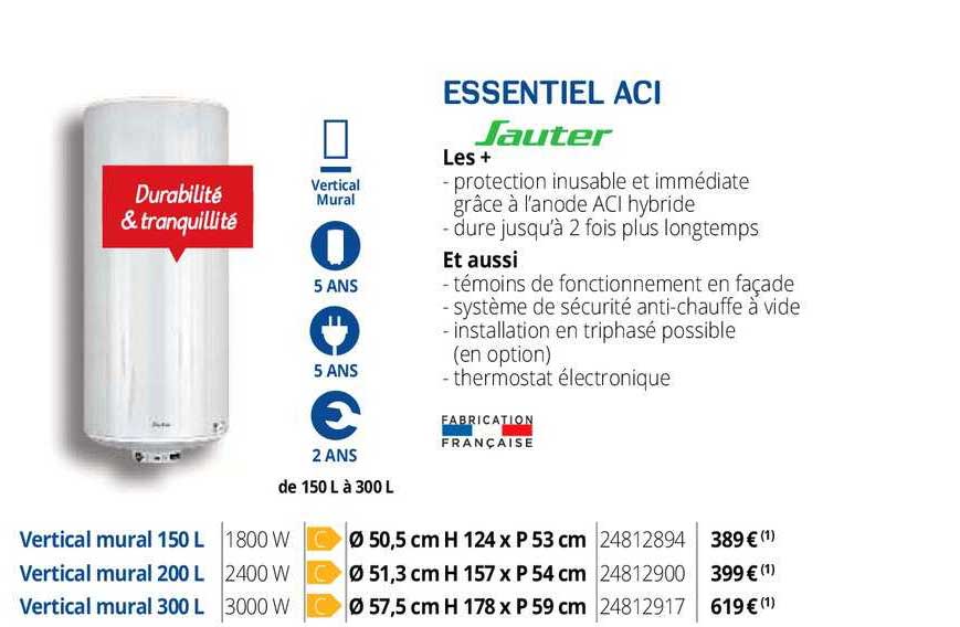 Essentiel Aci Sauter