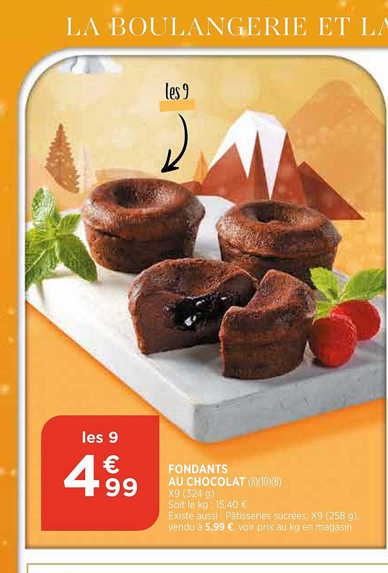 Fondants Au Chocolat