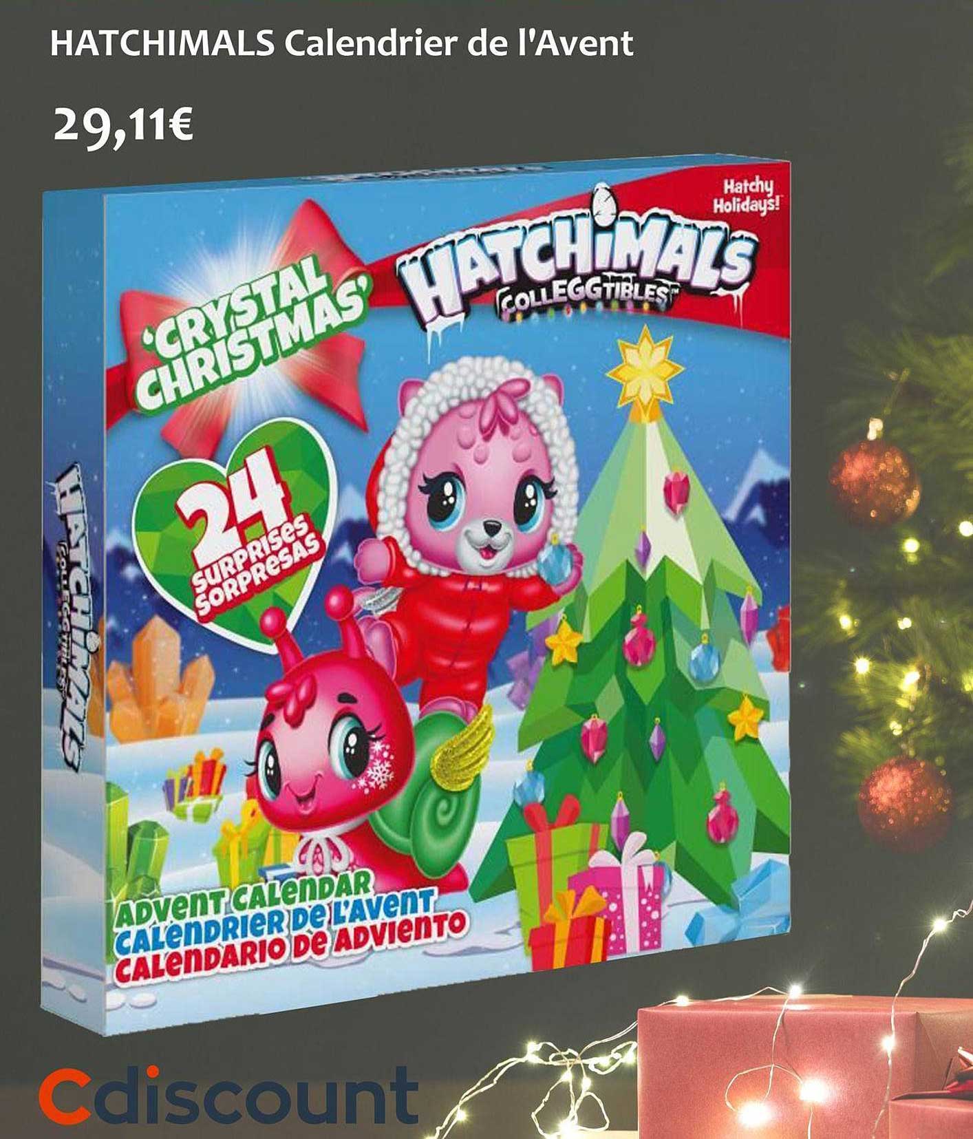 hatchimals calendrier de l'avent