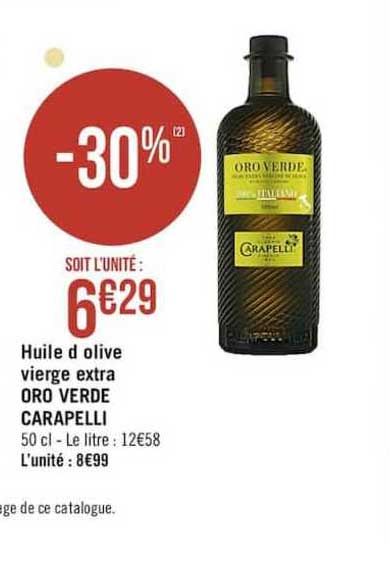 huile d'olive virge extra oro verde carapelli