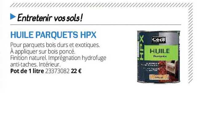 huile parquets hpx