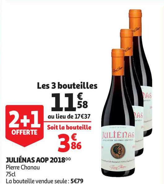 juliénas aop 2018 pierre chanau