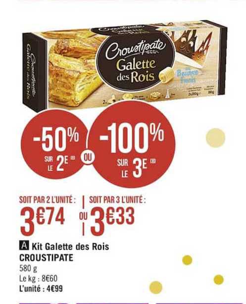 kit galette des rois croustipate