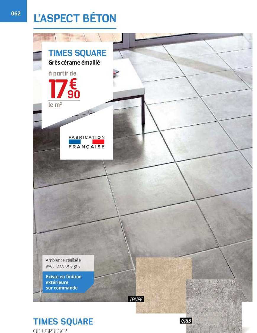 l'aspect béton : times square
