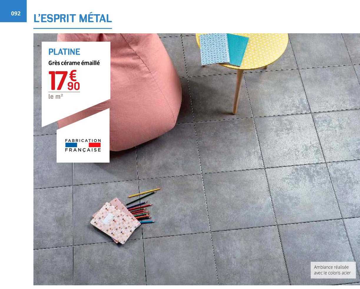 l'esprit métal : platine