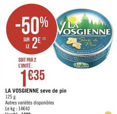 la vosgienne seve de pin