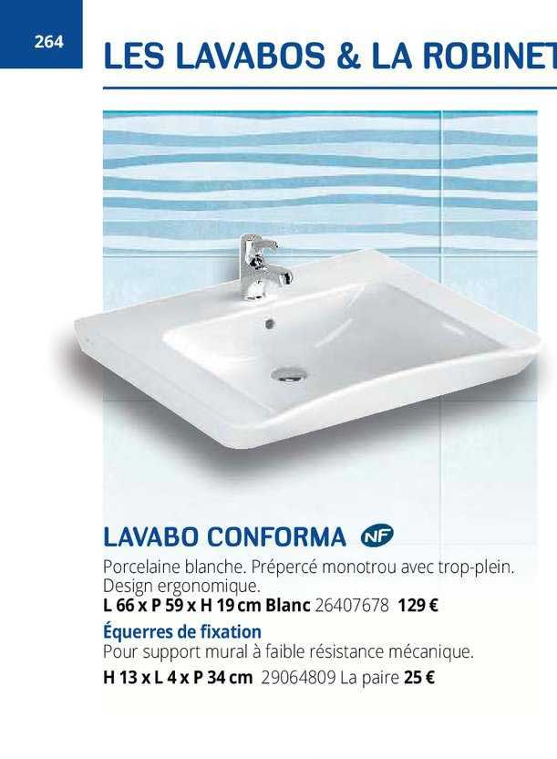 lavabo conforma