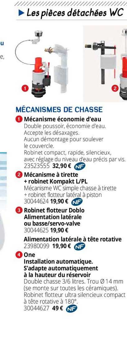 mécanisme de chasse