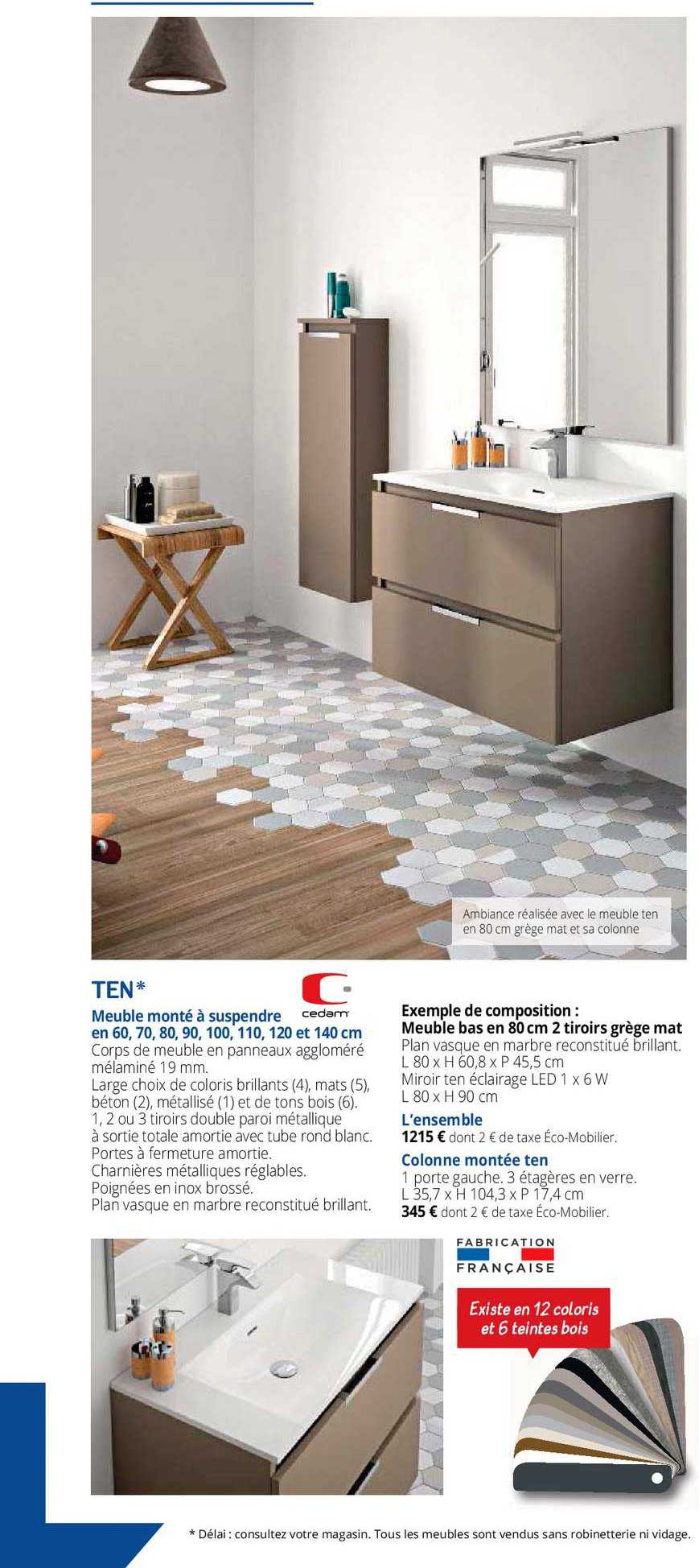 meuble à monter à suspendre