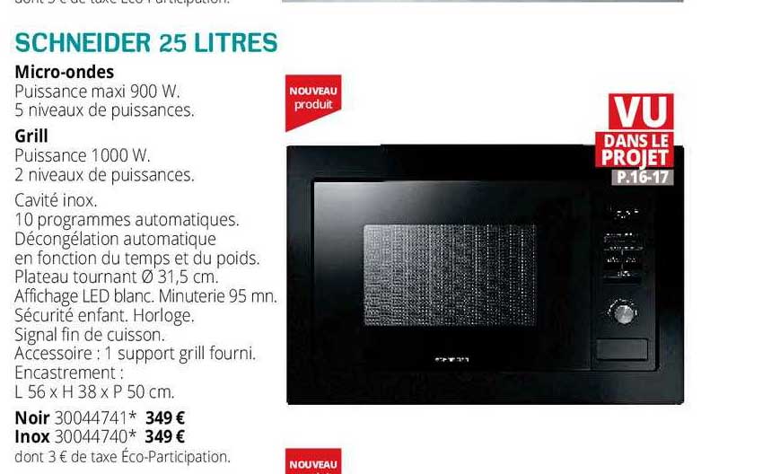 micro-ondes schneider