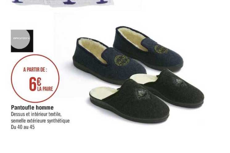 pantoufle homme