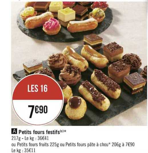 Petits Fours Festifs