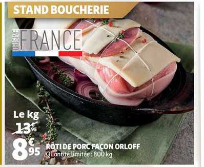 rôti de porc façon orloff