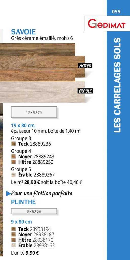 savoie , plinthe