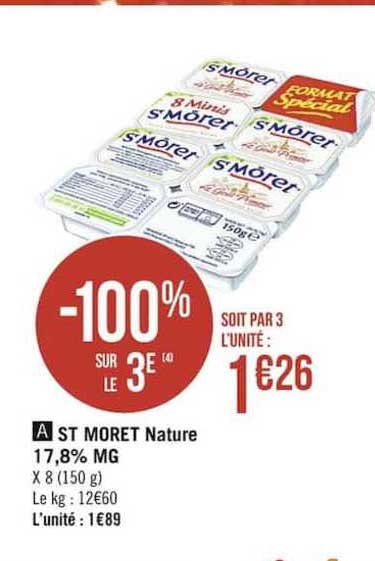 st moret nature 17,8% m.g.